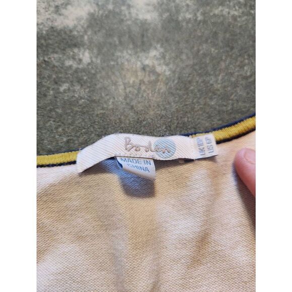 BODEN Julieta knit striped  sweater Dress sz 6P - Picture 5 of 5